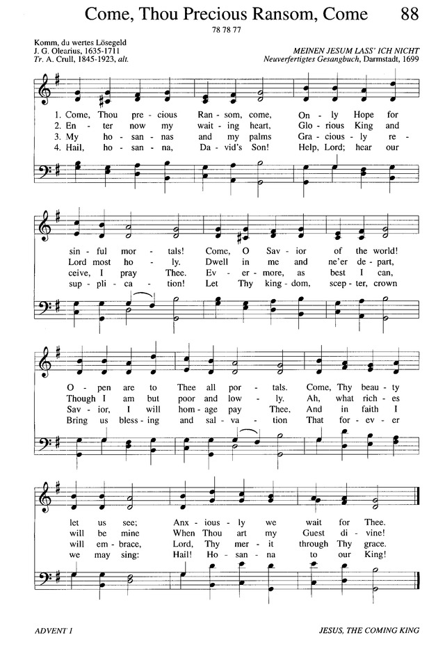 Evangelical Lutheran Hymnary page 309