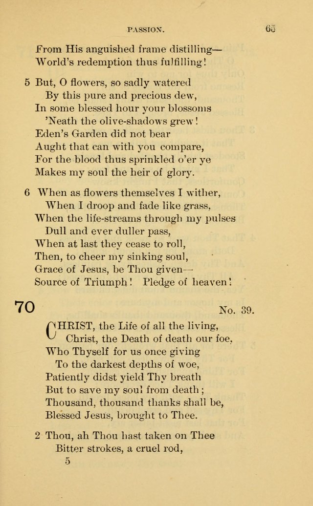 Evangelical Lutheran Hymnal. 9th ed. page 65