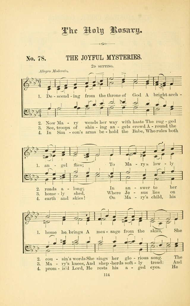 English and Latin Hymns, or Harmonies to Part I of the Roman Hymnal: for the Use of Congregations, Schools, Colleges, and Choirs page 127