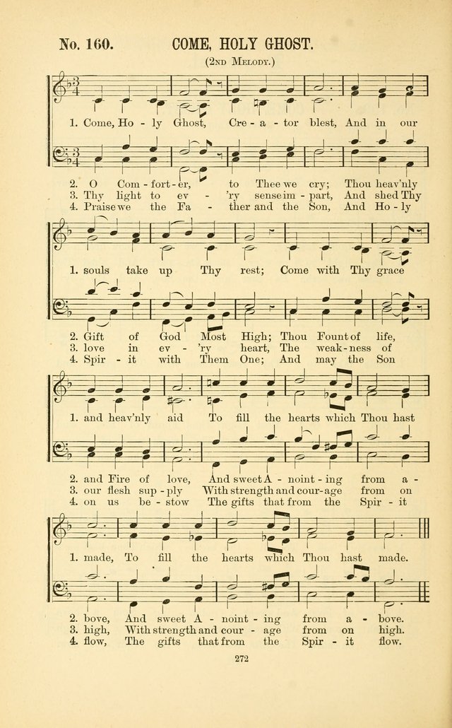 English and Latin Hymns, or Harmonies to Part I of the Roman Hymnal: for the Use of Congregations, Schools, Colleges, and Choirs page 285