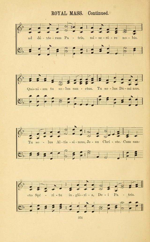 English and Latin Hymns, or Harmonies to Part I of the Roman Hymnal: for the Use of Congregations, Schools, Colleges, and Choirs page 387