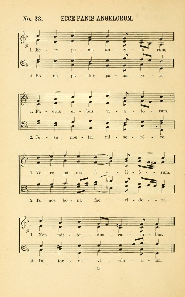 English and Latin Hymns, or Harmonies to Part I of the Roman Hymnal: for the Use of Congregations, Schools, Colleges, and Choirs page 47