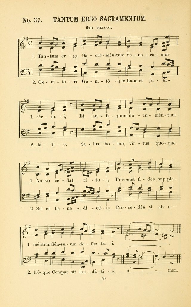 English and Latin Hymns, or Harmonies to Part I of the Roman Hymnal: for the Use of Congregations, Schools, Colleges, and Choirs page 63