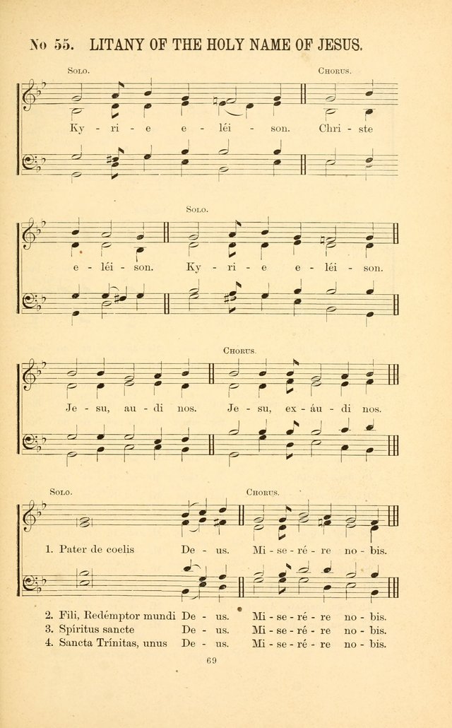 English and Latin Hymns, or Harmonies to Part I of the Roman Hymnal: for the Use of Congregations, Schools, Colleges, and Choirs page 82