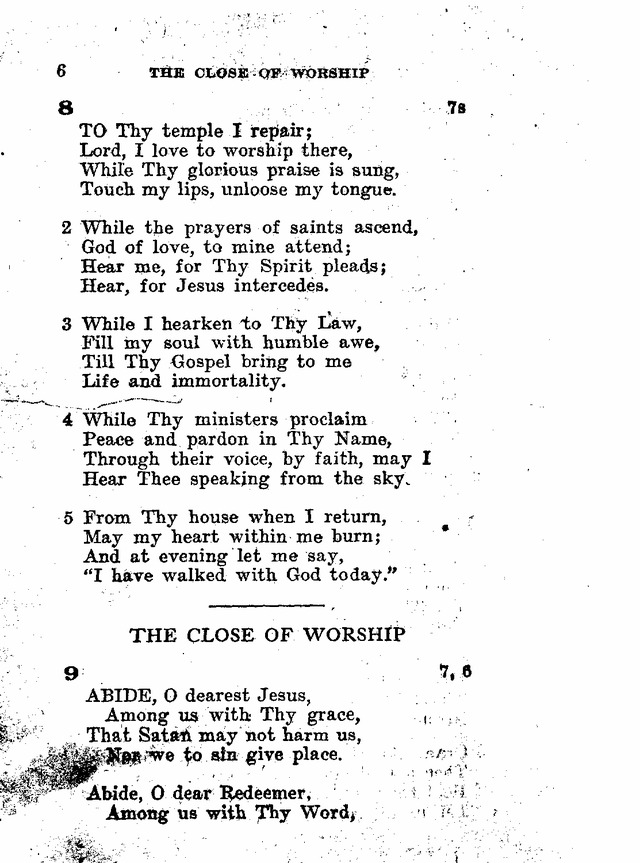 Evangelical Lutheran Hymn-book page 234