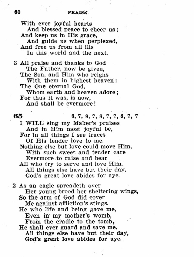 Evangelical Lutheran Hymn-book page 288