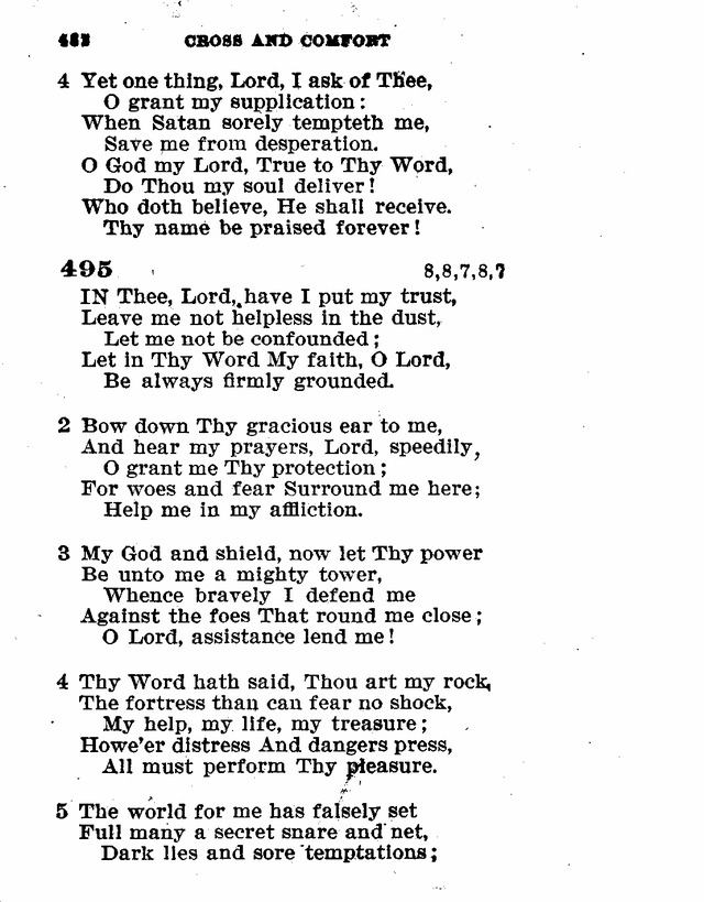 Evangelical Lutheran Hymn-book page 710