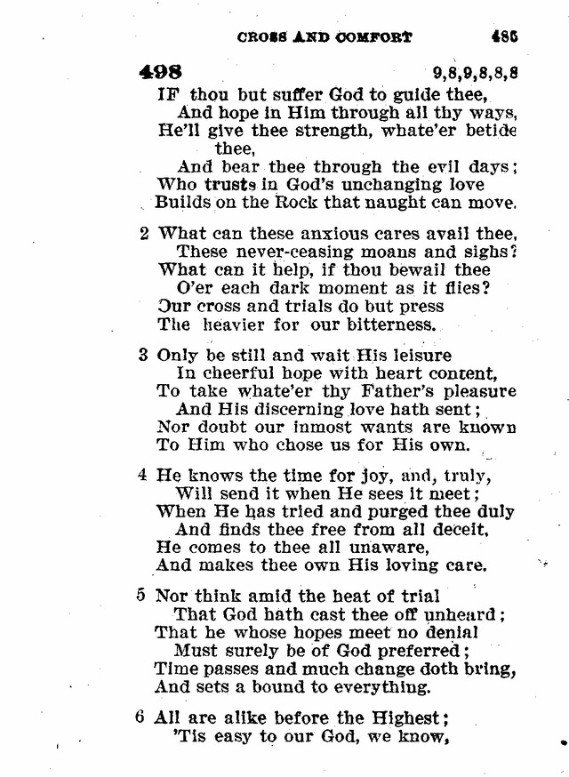 Evangelical Lutheran Hymn-book page 713