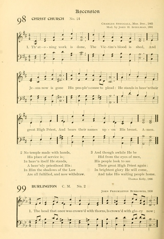 Evangelical Lutheran hymnal: with music page 159