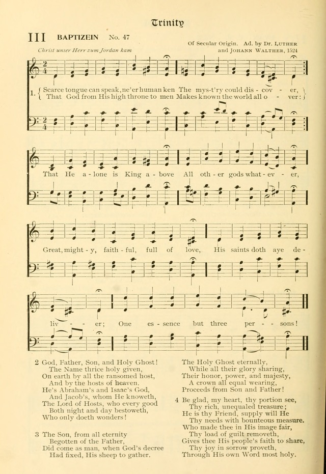 Evangelical Lutheran hymnal: with music page 171