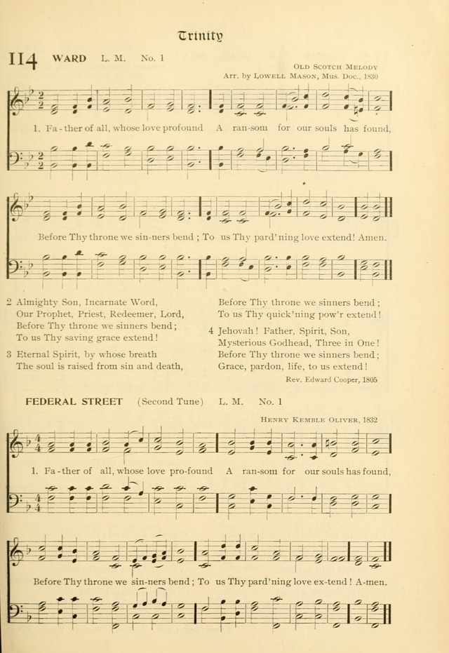 Evangelical Lutheran hymnal: with music page 174