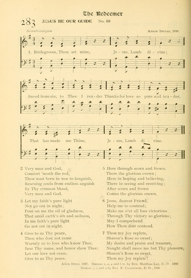 Evangelical Lutheran hymnal: with music page 313