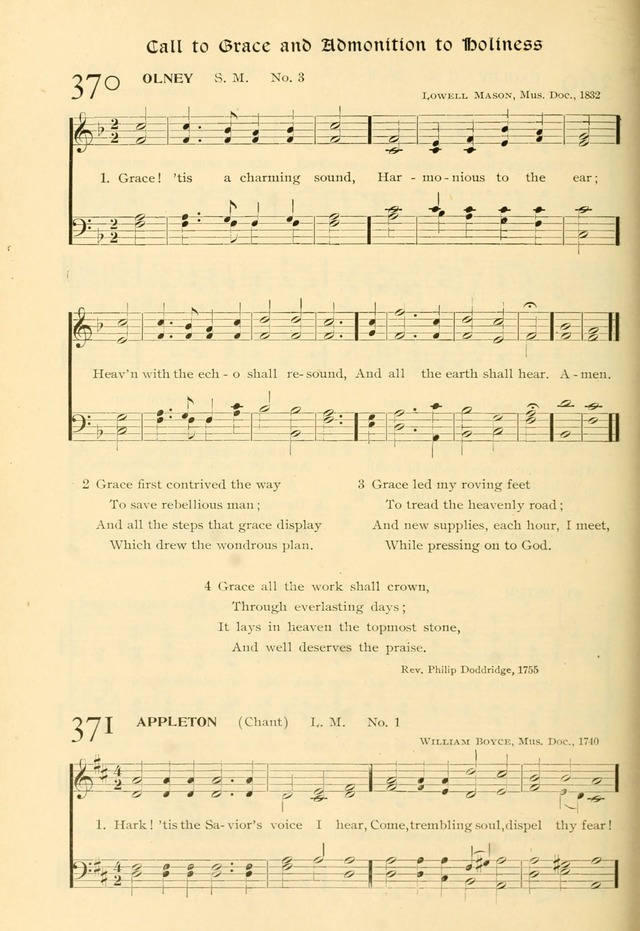 Evangelical Lutheran hymnal: with music page 383