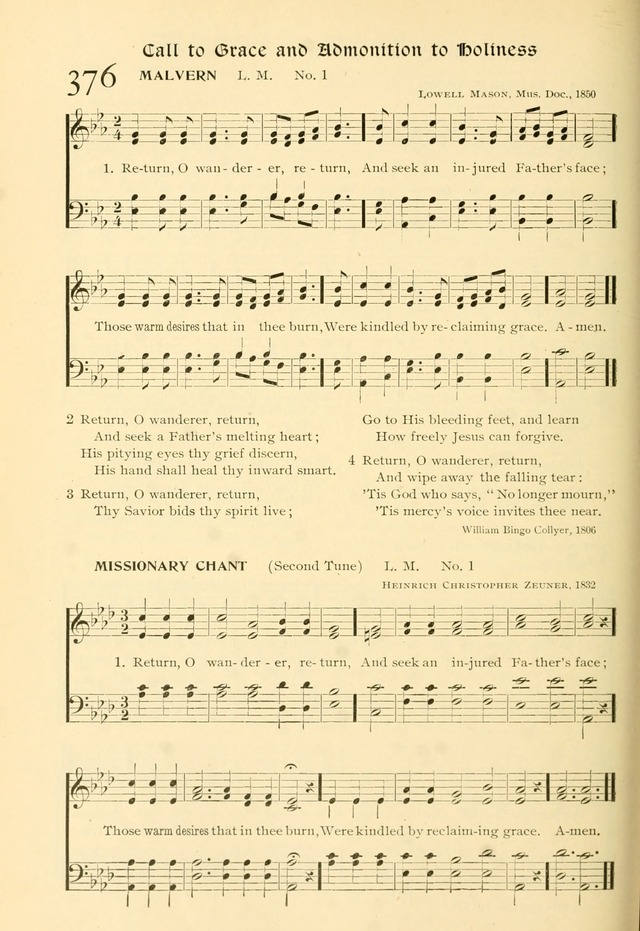Evangelical Lutheran hymnal: with music page 387