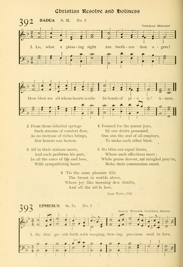 Evangelical Lutheran hymnal: with music page 399