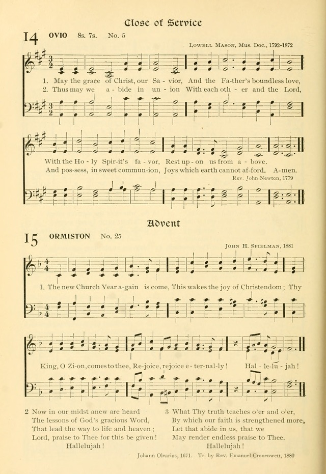 Evangelical Lutheran hymnal: with music page 85