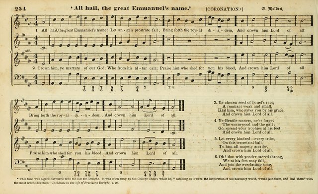 Evangelical Musick: or, The Sacred Minstrel and Sacred Harp United: consisting of a great variety of psalm and hymn tunes, set pieces, anthems, etc. (10th ed) page 254