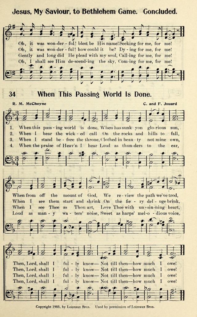 Evangelistic Songs page 35
