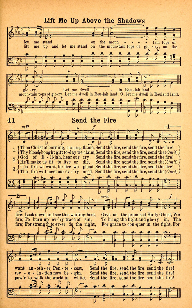 Evangel Songs page 41