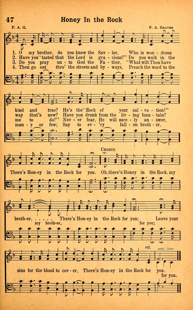 Evangel Songs page 47