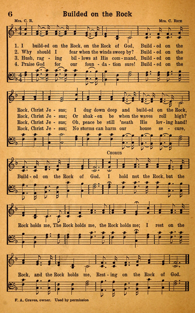 Evangel Songs page 6