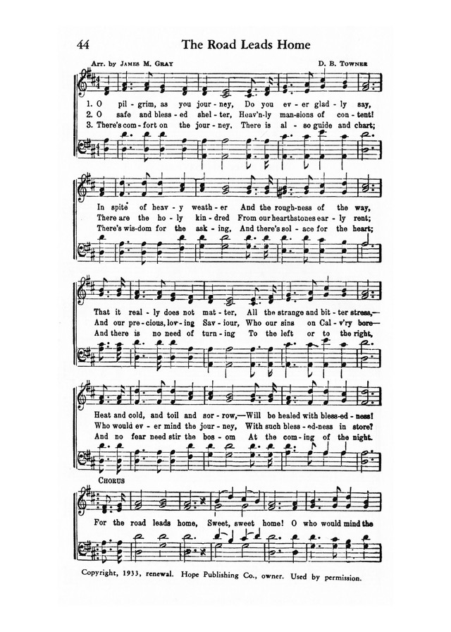 Favorites Number 1: A Collection of Gospel Songs page 43