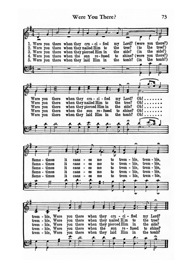 Favorites Number 1: A Collection of Gospel Songs page 72