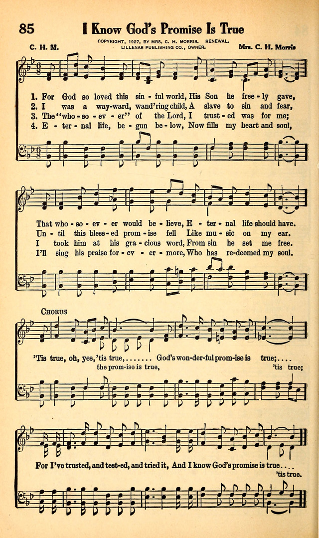 Full Gospel Songs page 85