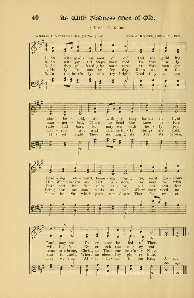 Forms and Hymns for Christmas: for the use of Sunday schools and chruches page 48