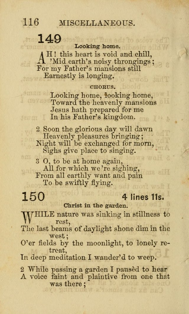 Familiar Hymns for Social Meetings page 121