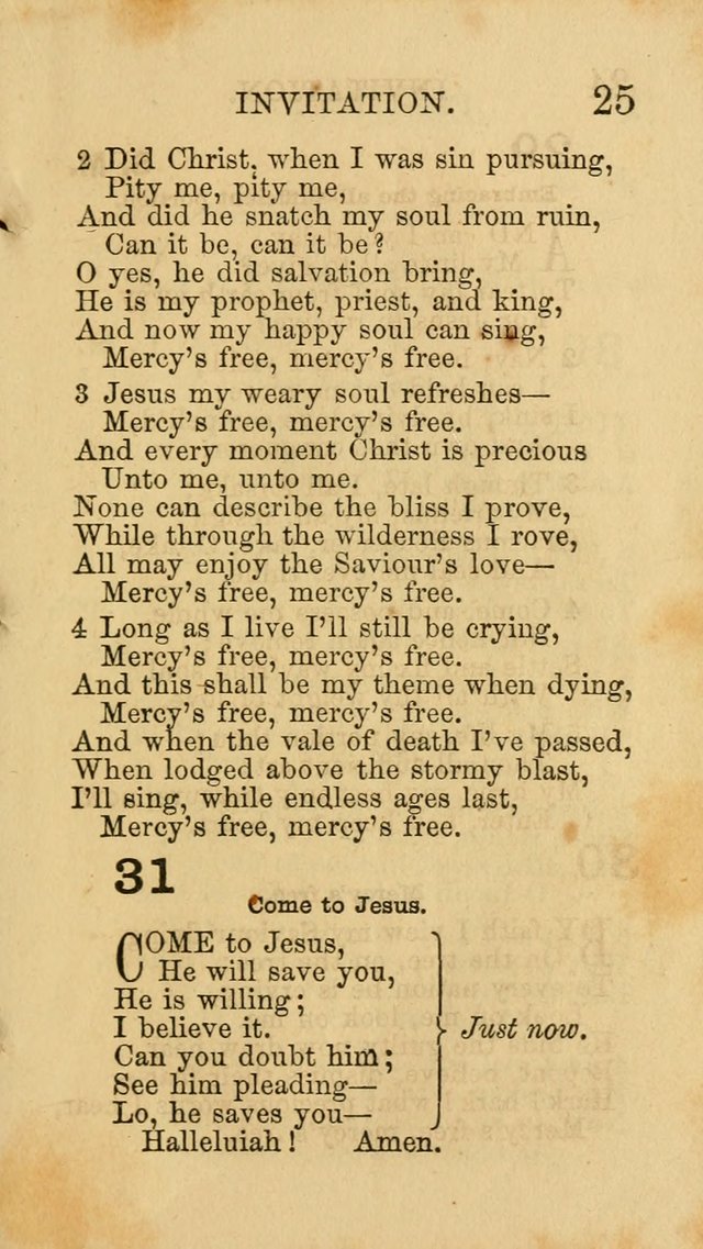 Familiar Hymns for Social Meetings page 30