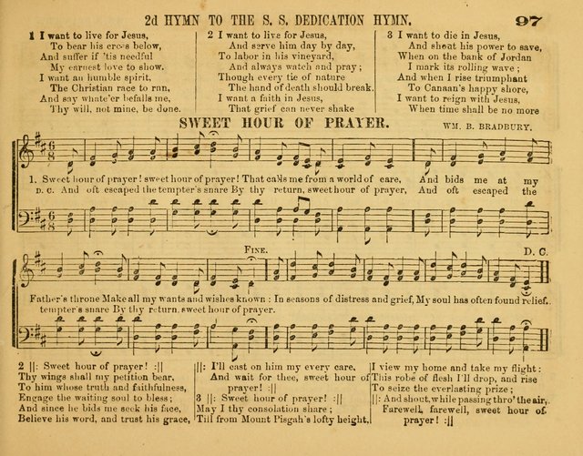 Fresh Laurels for the Sabbath School, A new and extensive collection of music and hymns. Prepared expressly for the Sabbath Schools, Etc. page 102