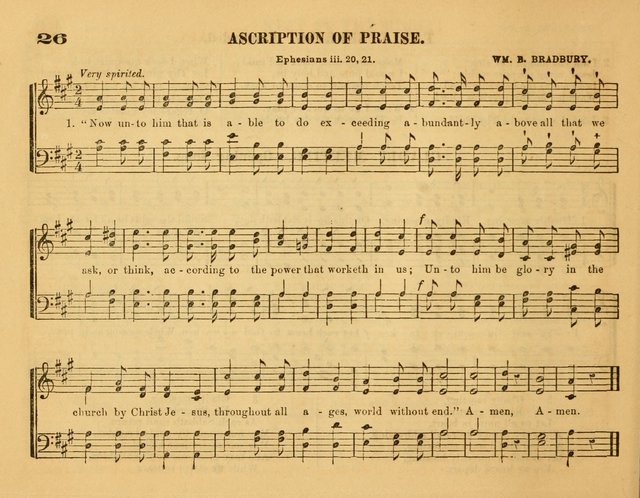 Fresh Laurels for the Sabbath School, A new and extensive collection of music and hymns. Prepared expressly for the Sabbath Schools, Etc. page 31
