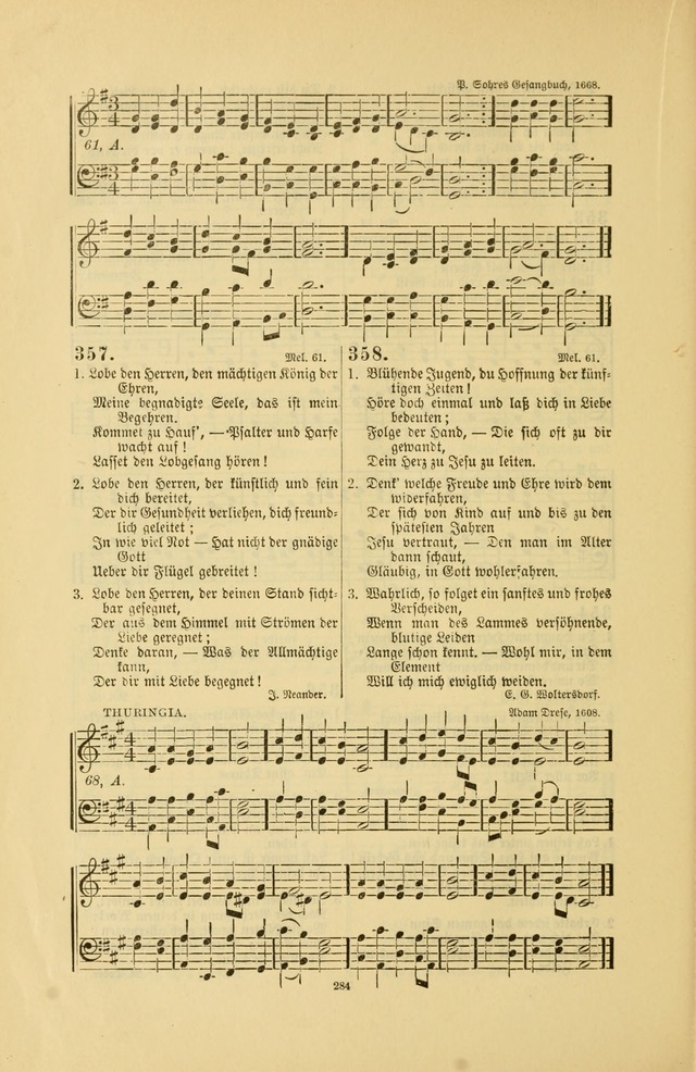 Frohe Lieder und Brüder-Harfe: eine Sammlung von Liedern für Sonntagschulen und Jugendvereine (Spezialle Aufl.) page 284