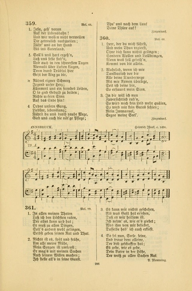Frohe Lieder und Brüder-Harfe: eine Sammlung von Liedern für Sonntagschulen und Jugendvereine (Spezialle Aufl.) page 285