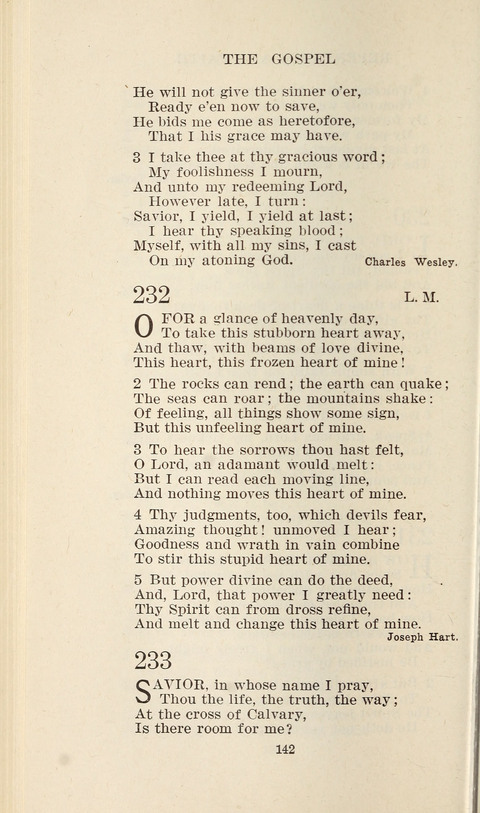 Free Methodist Hymnal page 144
