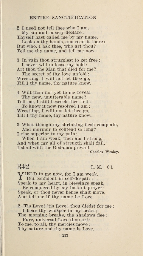 Free Methodist Hymnal page 215