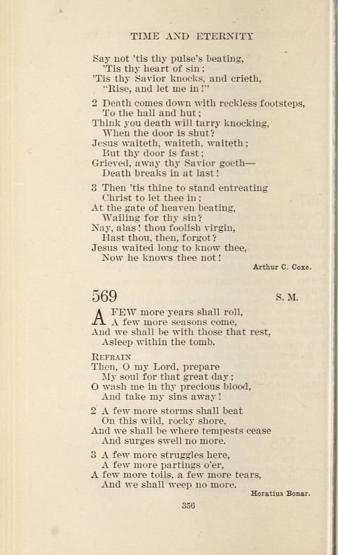 Free Methodist Hymnal page 358