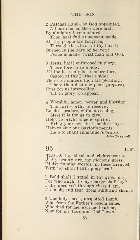 Free Methodist Hymnal page 58