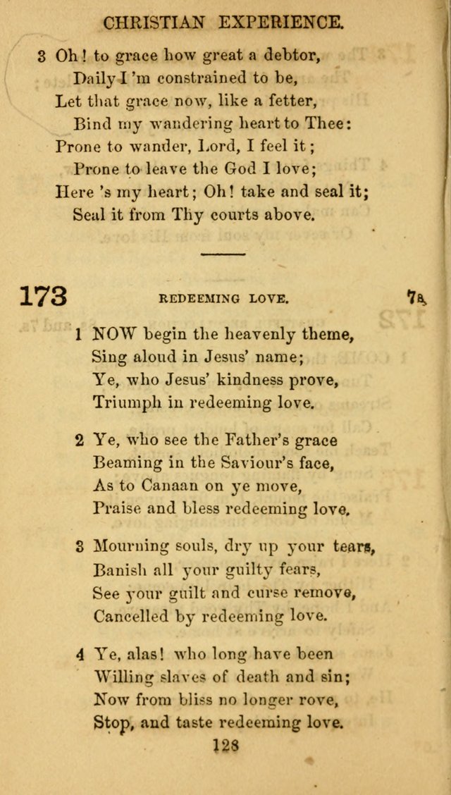 Fulton Street Hymn Book, for the use of union prayer meetings, Sabbath schools and families page 137