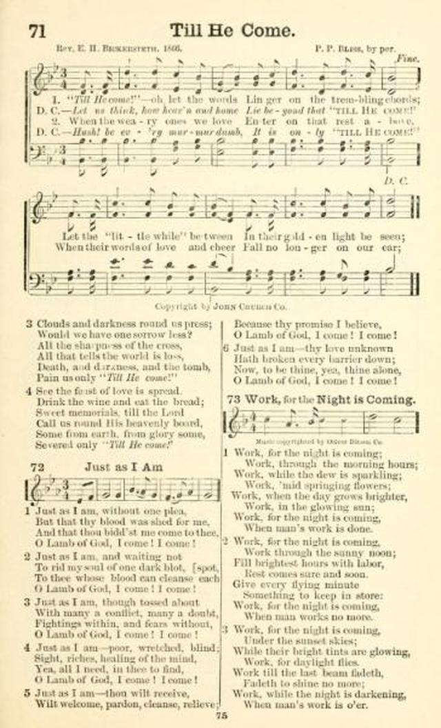 The Finest of the Wheat: hymns new and old, for missionary and revival meetings, and sabbath-schools page 74