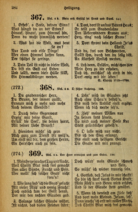 Gesangbuch der Bischöflichen Methodisten-Kirche: in Deutschalnd und der Schweiz page 282
