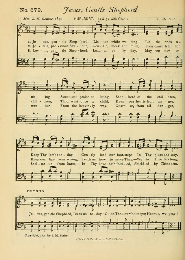 Jesus, Gentle Shepherd, Listen While We Sing - Hymnary.org