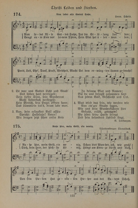 Gesangbuch der Evangelischen Gemeinschaft: für öffentlichen und häuslichen Gottesdient page 122