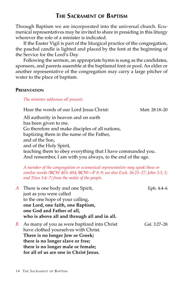 Glory to God: the Presbyterian Hymnal page 14
