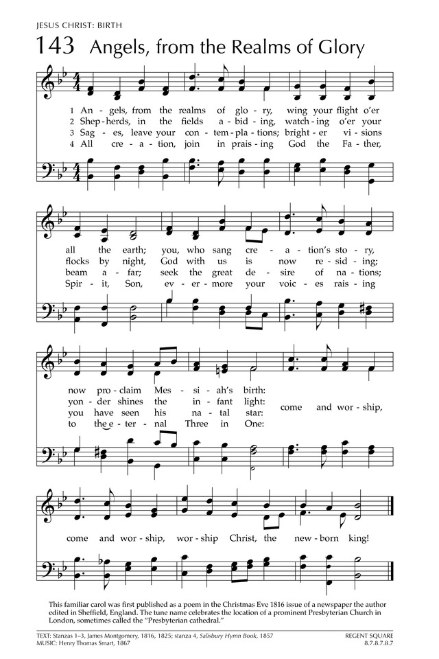 Glory to God: the Presbyterian Hymnal page 218