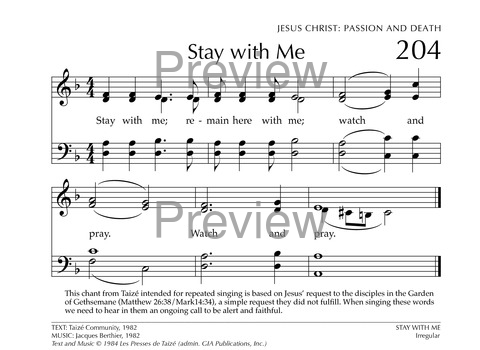 Glory to God: the Presbyterian Hymnal page 289