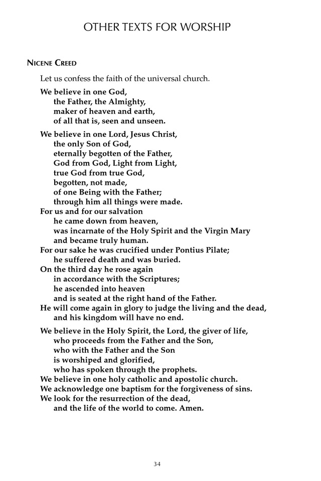 Glory to God: the Presbyterian Hymnal page 34