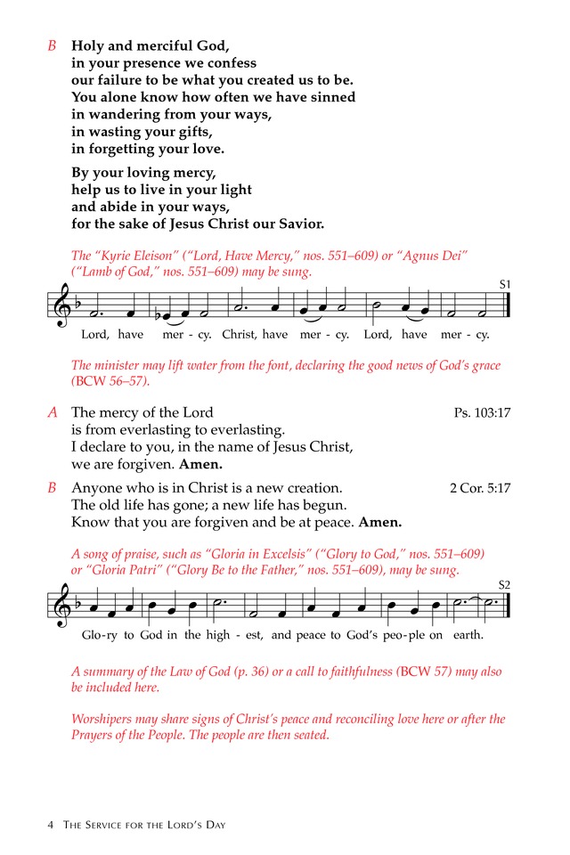 Glory to God: the Presbyterian Hymnal page 4