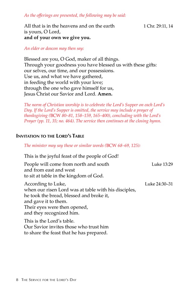 Glory to God: the Presbyterian Hymnal page 8